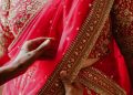 bride in lehenga