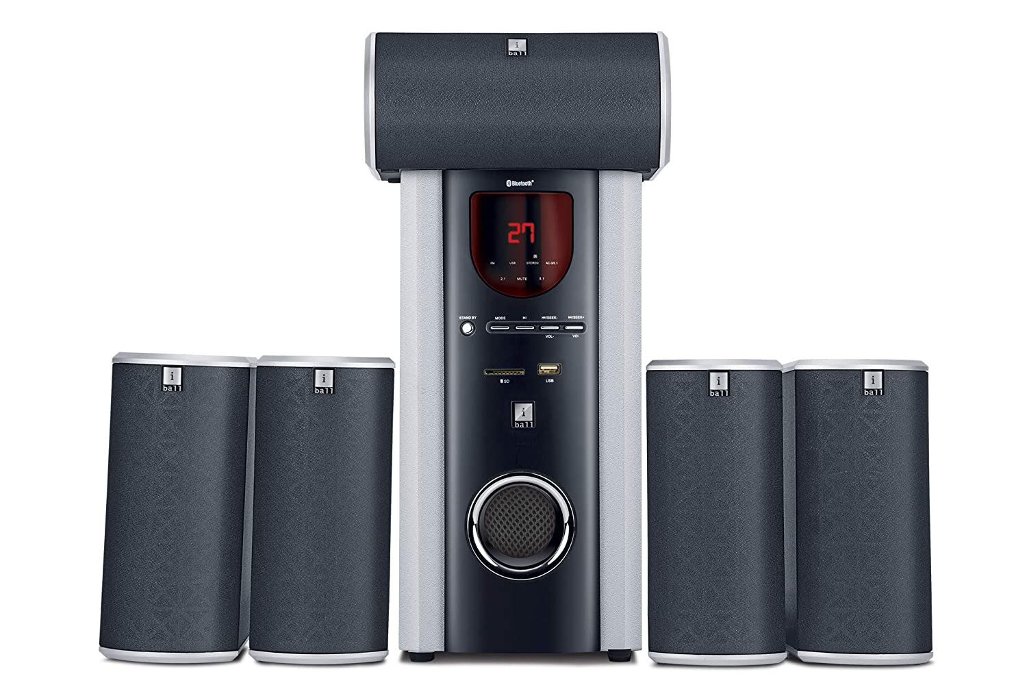 best home theater system in India - iBall Booster 5.1