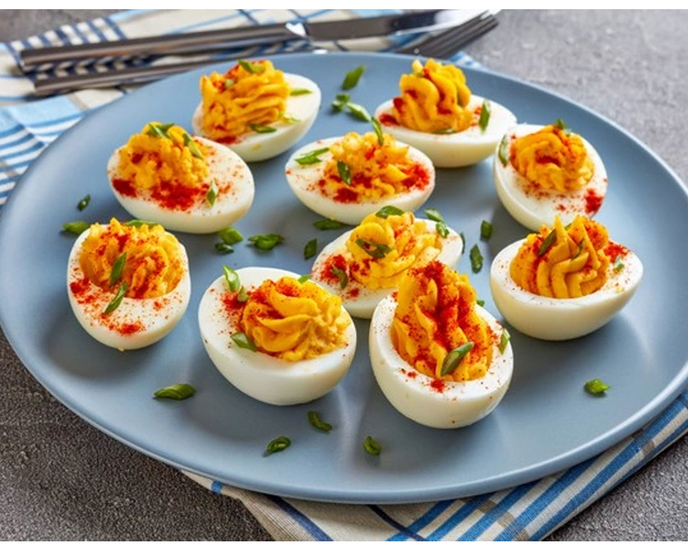 cooking without fire - Deviled Egg