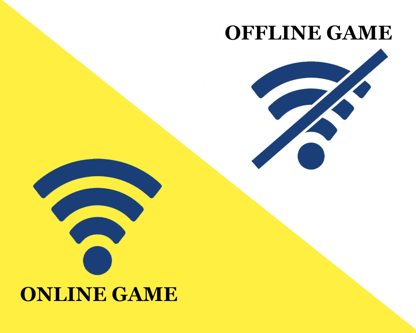 Difference between Offline and Online Games