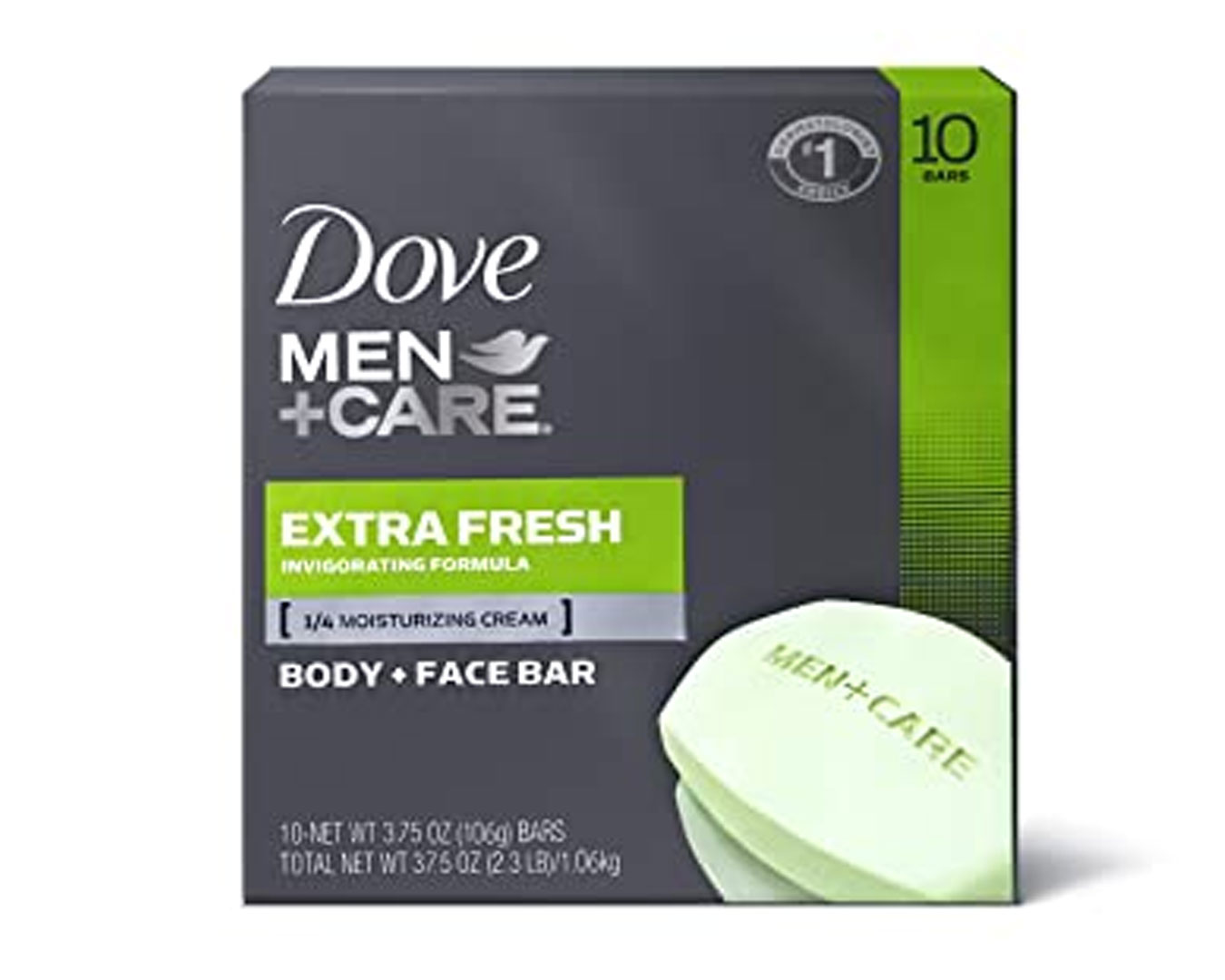 Dove Men+Care Extra Fresh Face and Body Soap for Men 