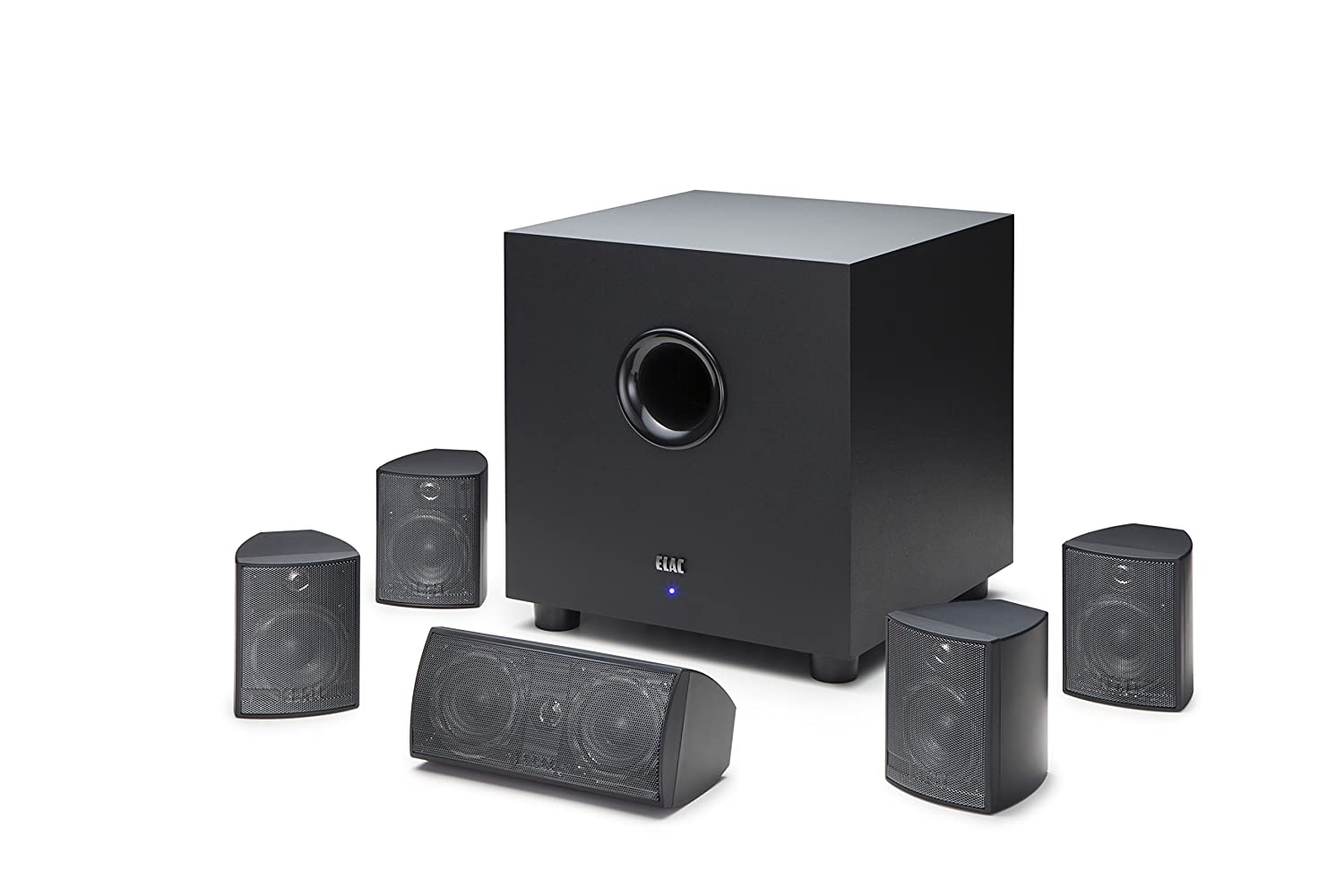 best home theater system in India - Elac cinema 5 460W RMS 5.1 channel