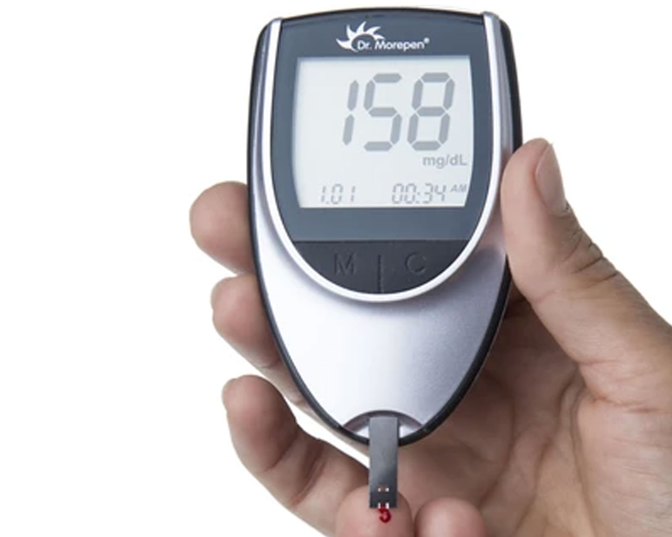 best-glucometers-in-india - Morepen GlucoOne Blood Glucose Monitor Model BG 03 (1)