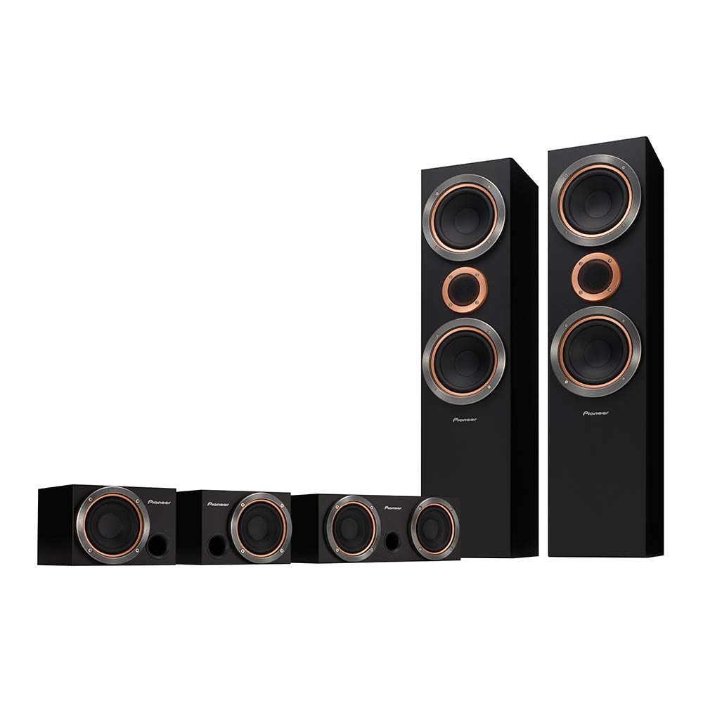 best home theater system in India - Pioneer S – RS55TB 660W RMS 5.0 channel