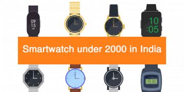 Smartwatch under 2000 in India