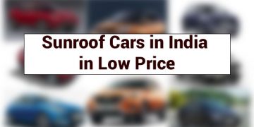 Top 10 Sunroof Cars in India in Low Price (2021)