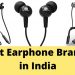 15 best earphones Made in India