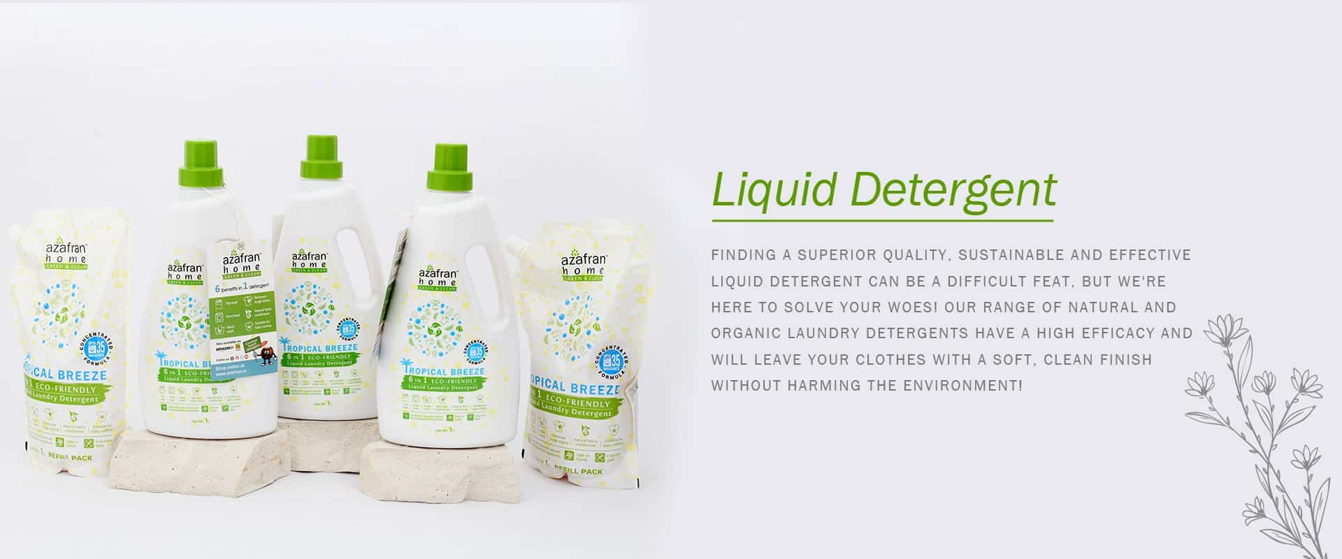 azafran natural laundry detergent