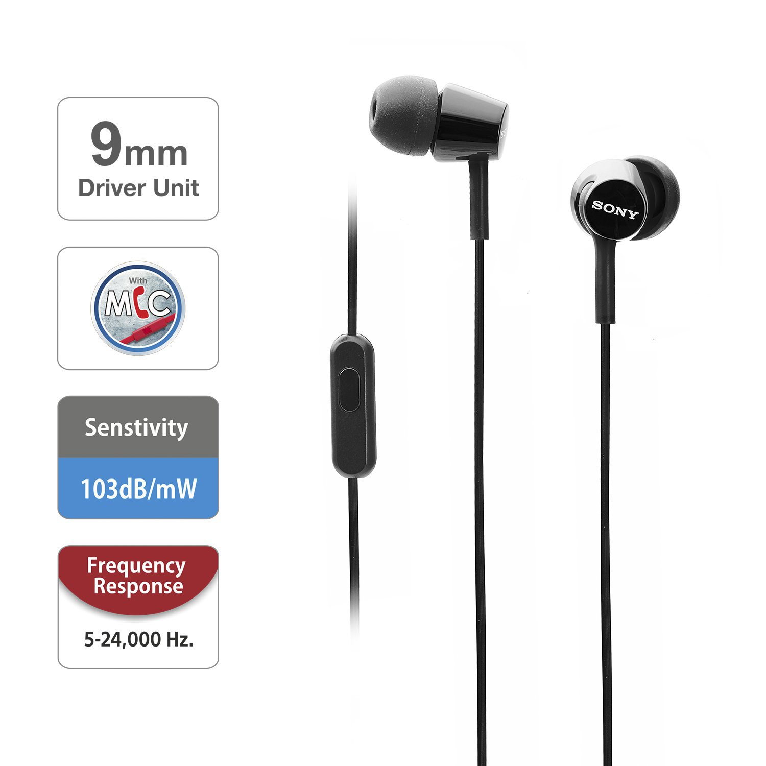 best earphones under 1000 - sony mdr-ex150ap