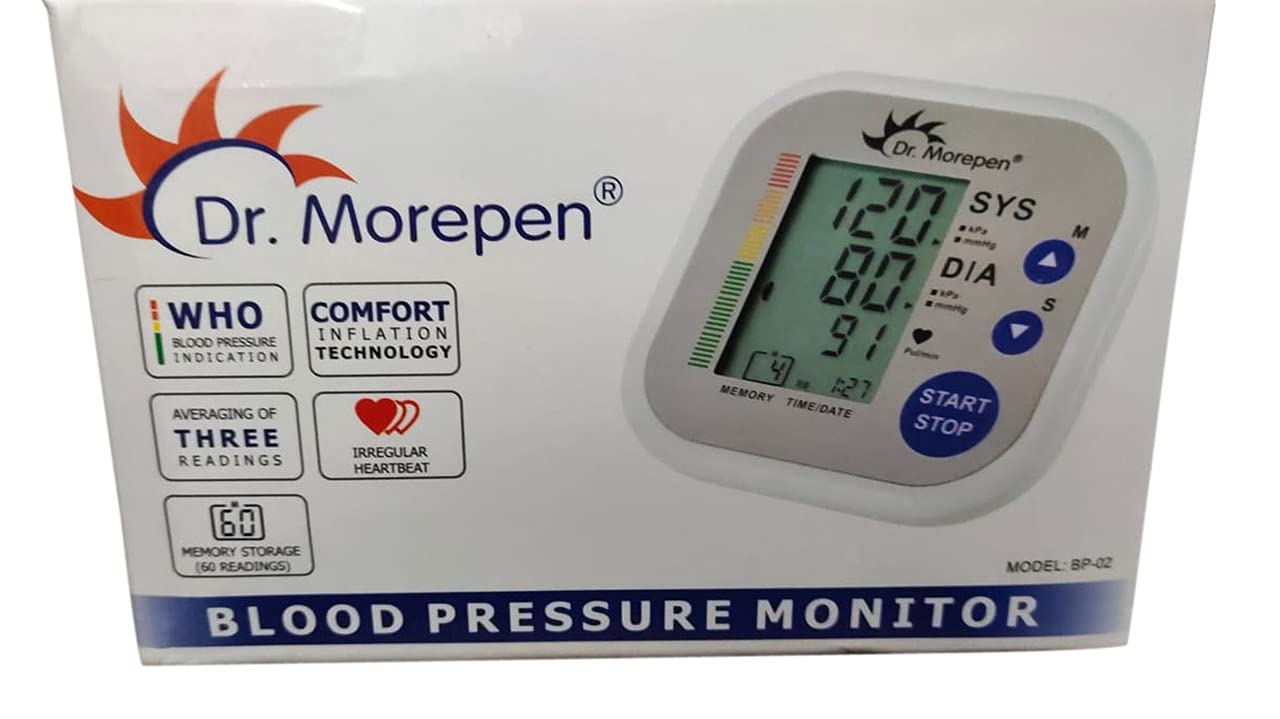 Blood Pressure apparatus - Dr Morepen Blood Pressure Monitor BP02 