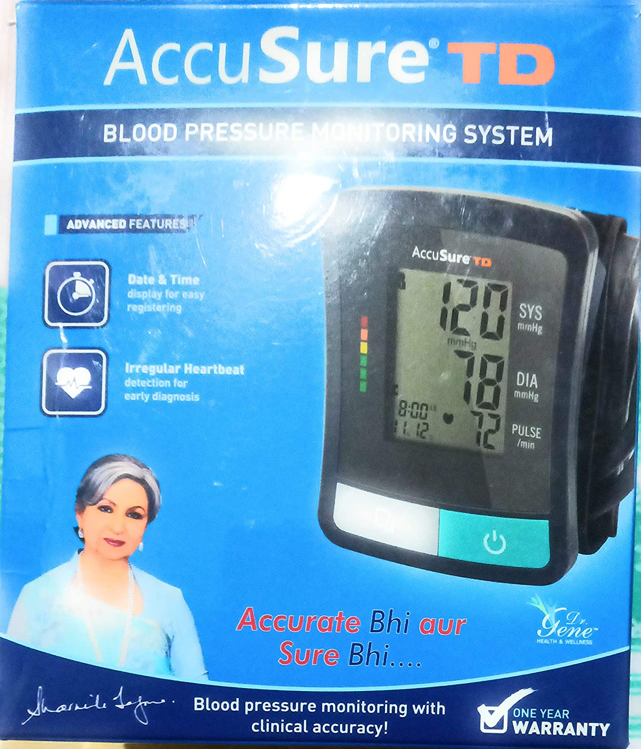 Blood Pressure apparatus - AccuSure TD Automatic Blood Pressure Monitoring System