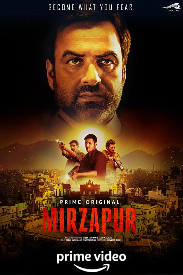 best web series -Mirzapur (IMDb Rating: 8.4)