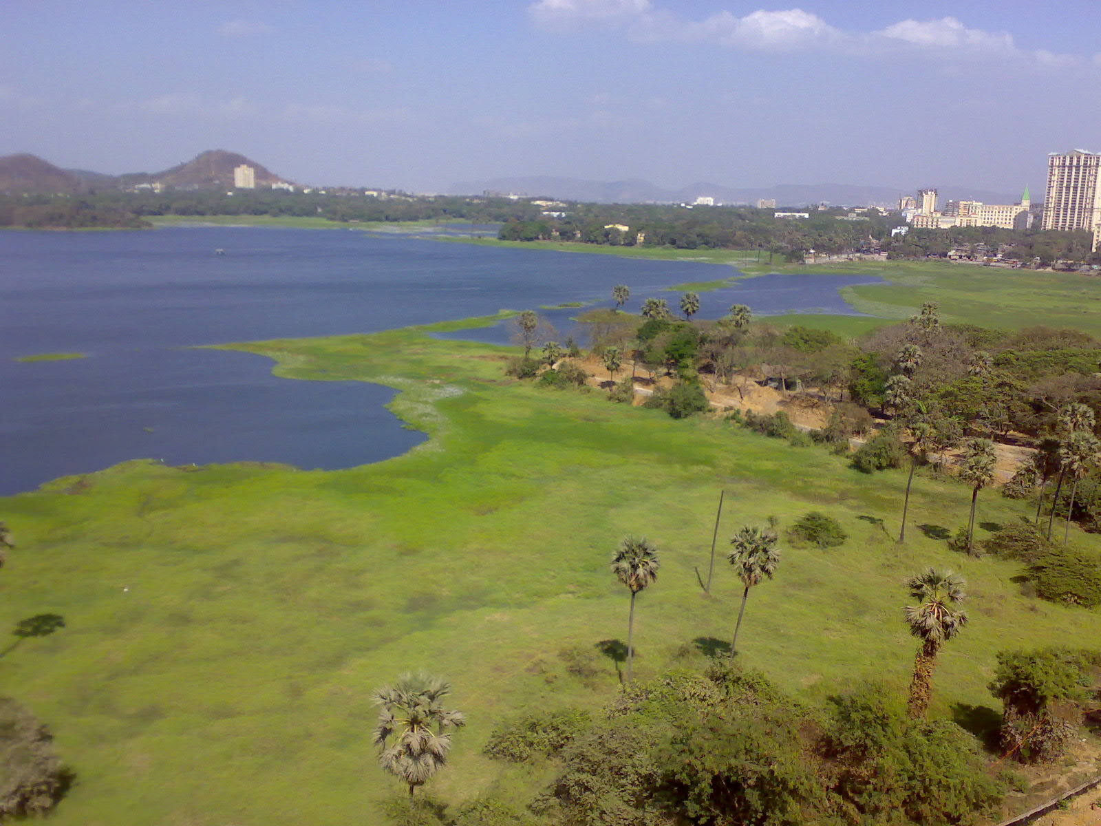 best places to visit in mumbai - Powai lake