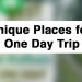 Unique Places for One Day Trip