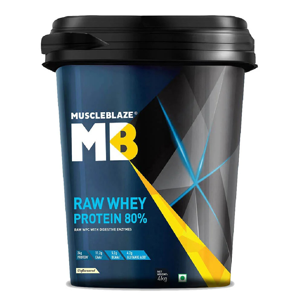 Best Whey Protein in India -MuscleBlaze Raw Whey Protein