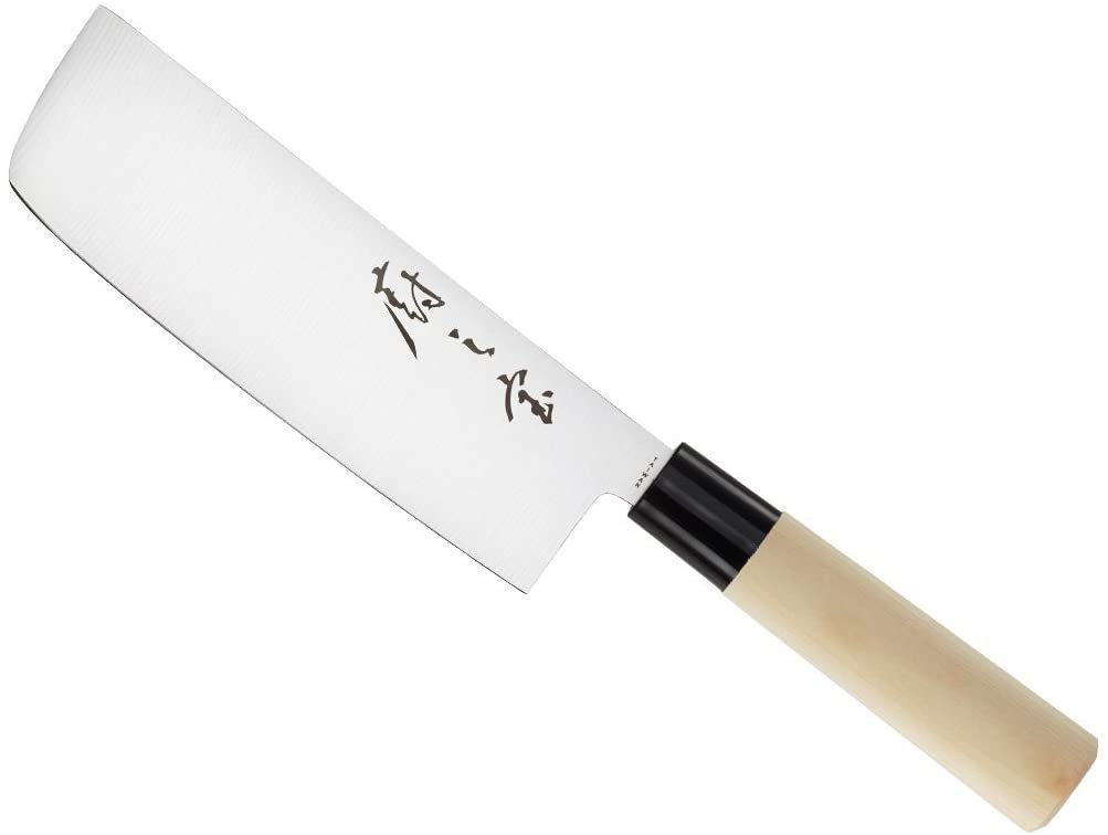 best Nakiri knife - Mercer Culinary Genesis 7-Inch Forged Nakiri Vegetable Knife