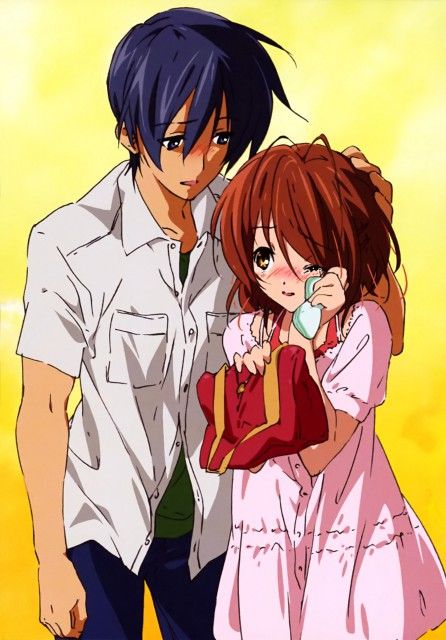 anime couples - Tomoya Okazaki & Nagisa Furukawa (Clannad)