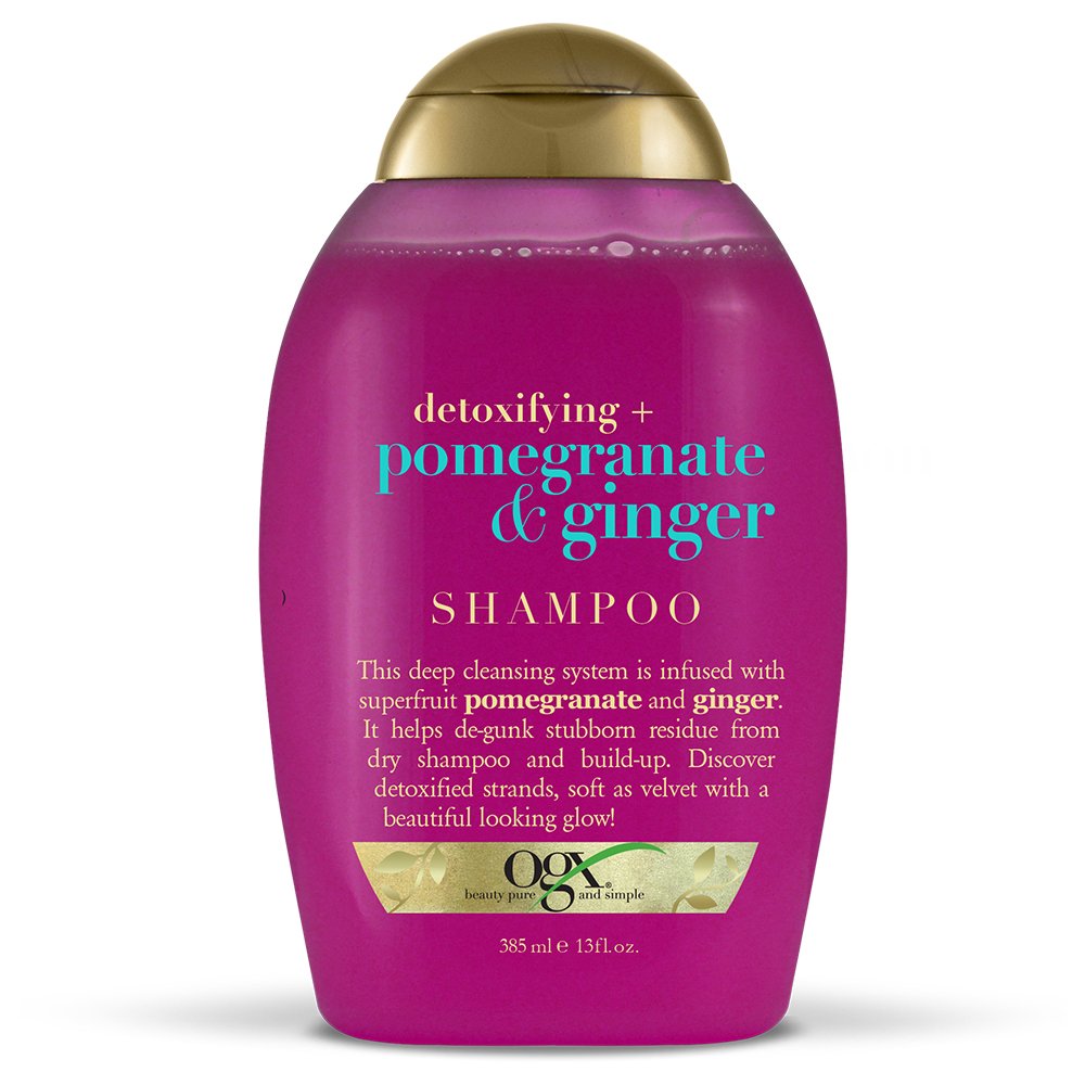 Shampoo grenades & ginger OGX detoxification