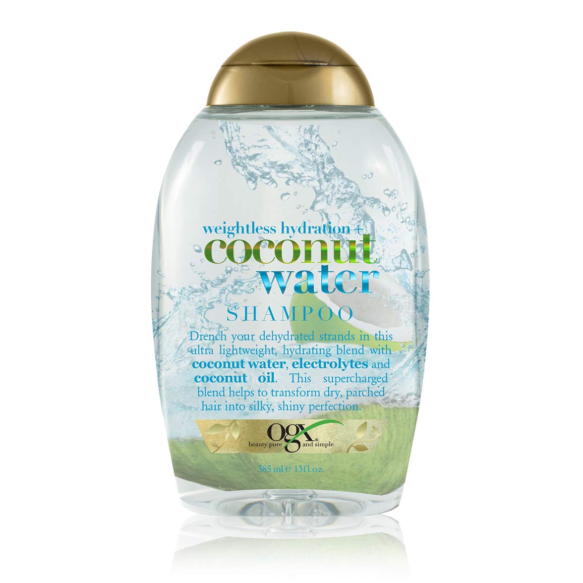 hydration without weight + coconut water shampoo