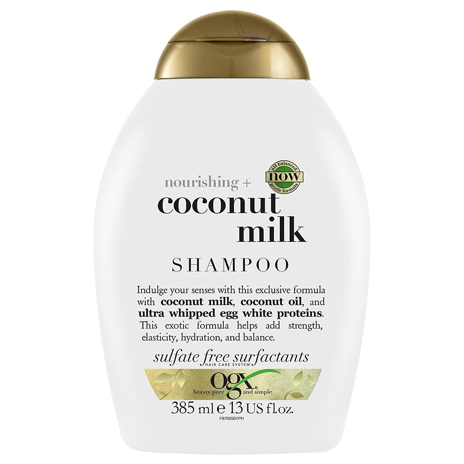 Coconut milk shampoo nutritious