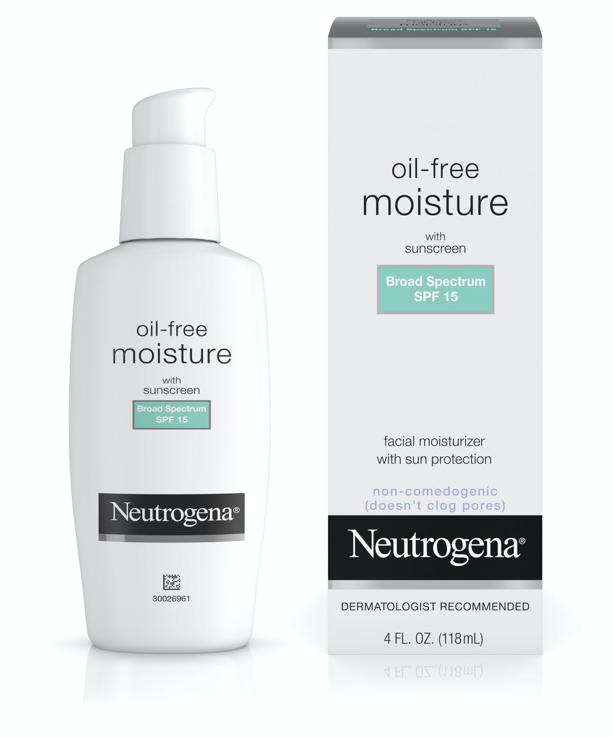 skin care routine for oily skin -Neutrogena Oil-free Facial Sunscreen SPF 15