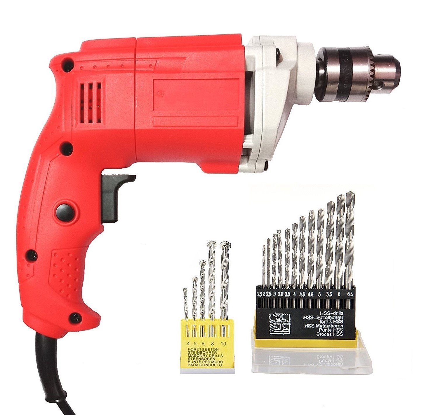 Generic 10Mm Drill Machine with Bits & 41 Pcs