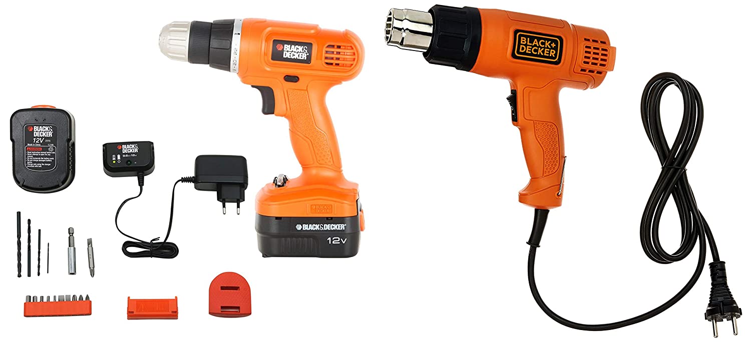 Black & Decker EPC12K2 12-Volts Cordless Drill 