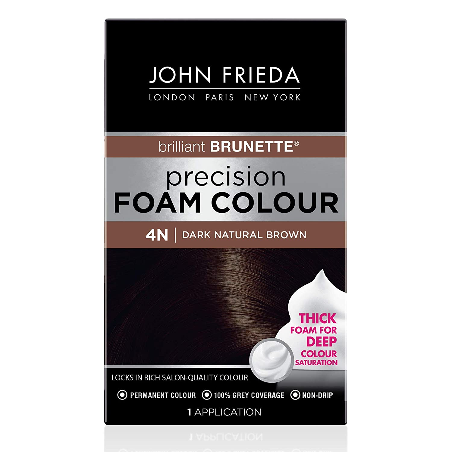 John Frieda Precision Foam Color in Dark Natural Brown 