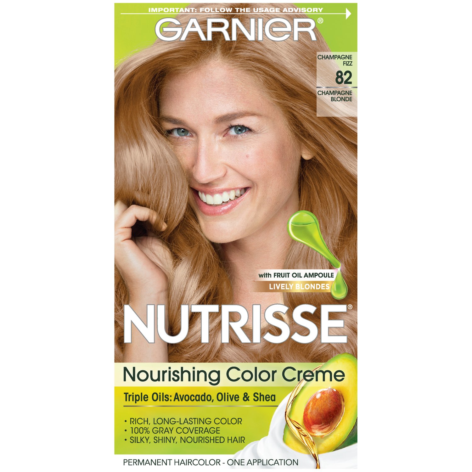 Garnier Nutrisse Nourishing Color Creme in Champagne Blonde
