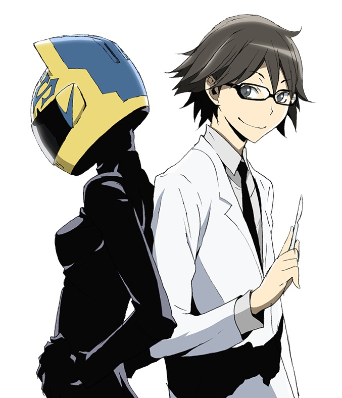 anime couples - Celty Sturluson & Shinra (Durarara!!)