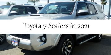 Best Toyota 7 Seaters in 2021