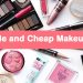 Best Affordable and Cheap Makeup Brands
