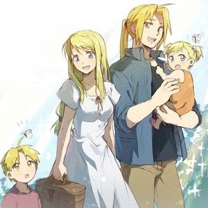 Edward and Winry( FMA: Brotherhood)