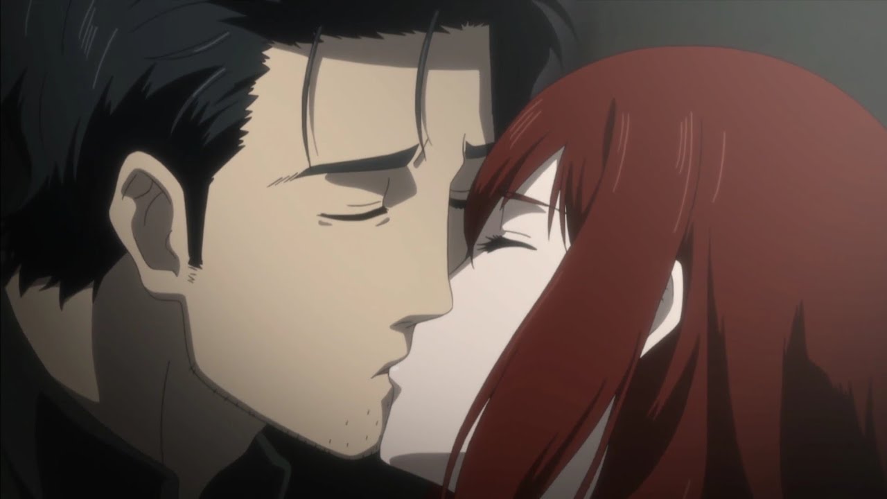 Kurisu and Okabe