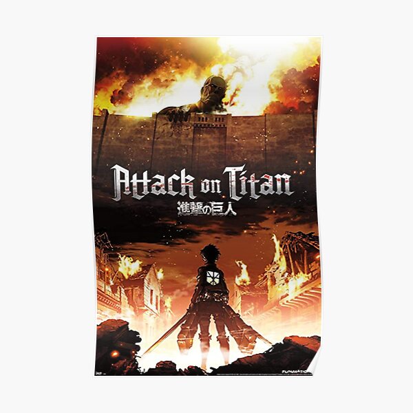 dark fantasy anime - Attack on Titan 