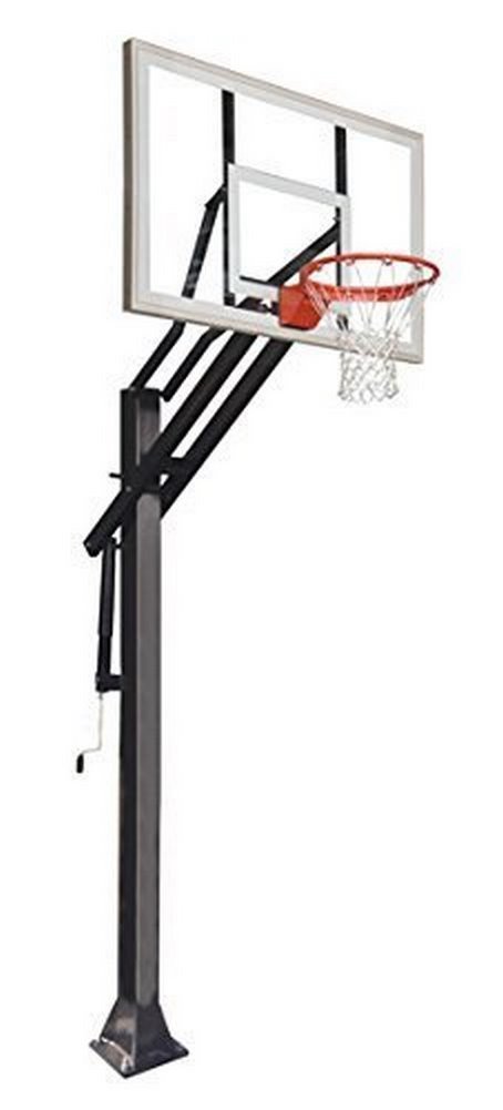in-ground basketball hoops - The First Team Game Changer Hoop