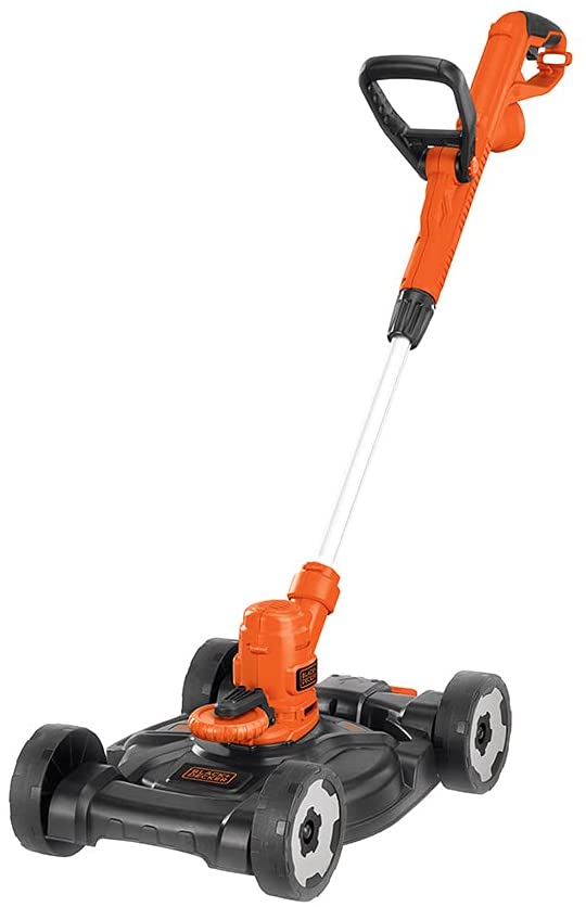 corded electric lawn mower - Black + Decker MTE912 12-Inch Electric 3-in-1 Trimmer / Edger & Mower 