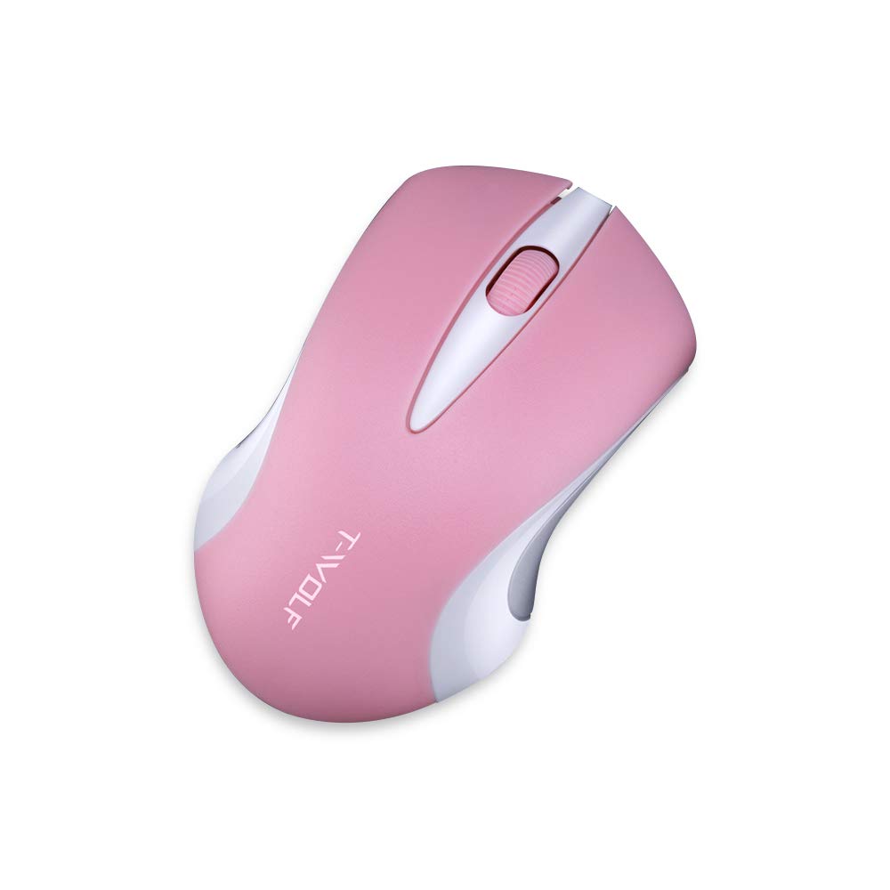 pink mouse - Negaor Q2 2.4G Wireless Optical Office Mouse