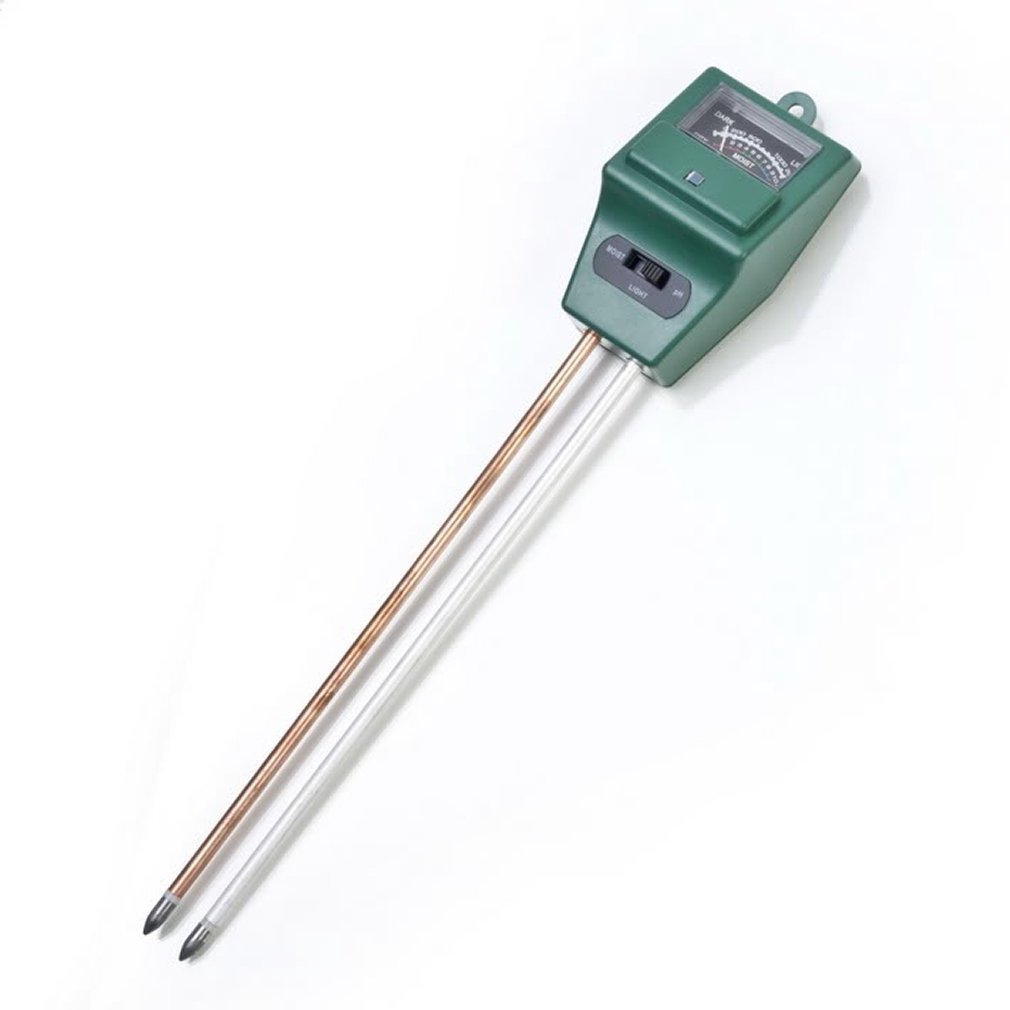 Sharp choice  3-in-1 Soil Moisture, pH Meter Test Kit with  Light Gauge Function, Soil Analyzer Detector