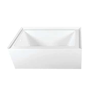 Best Bathtubs - Kingston Brass Aqua Eden 60-Inch Acrylic Alcove Tub