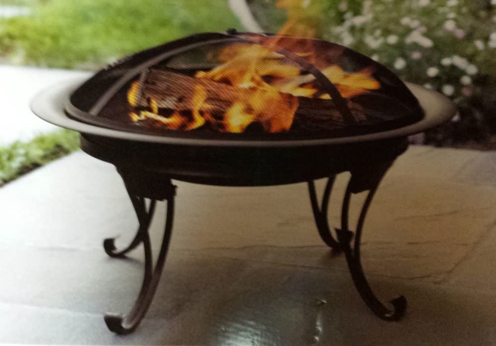 portable fire pits - Threshold 11″ Round Outdoor Tabletop Fire Pit