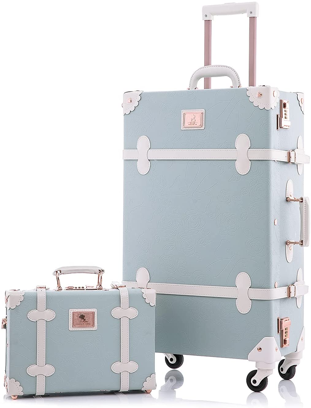 Unitravel Zipperless 26-Inch Spinner Suitcase