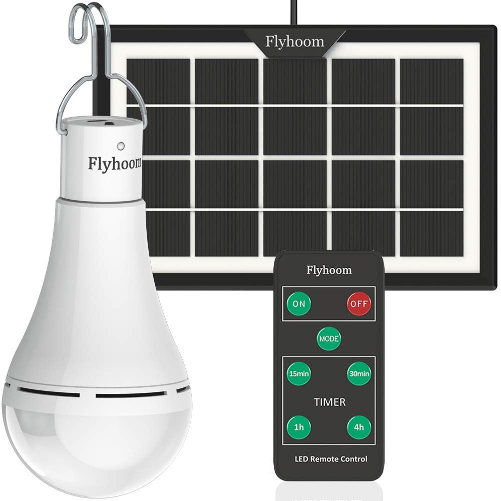 FLYHOOM LED RECHARGEABLE LIGHT BULB
