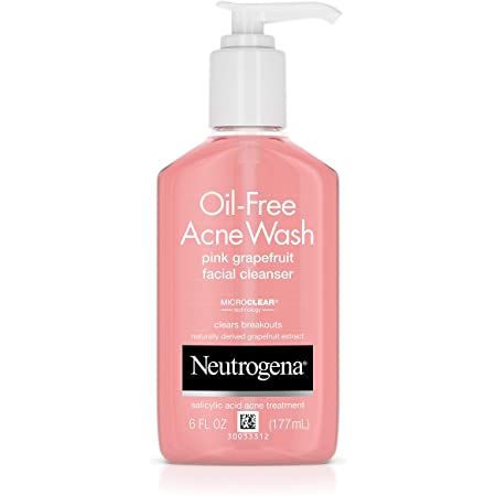 salicylic acid face wash in India - Neutrogena Oil-Free Acne Wash Pink Grapefruit Facial Cleanser