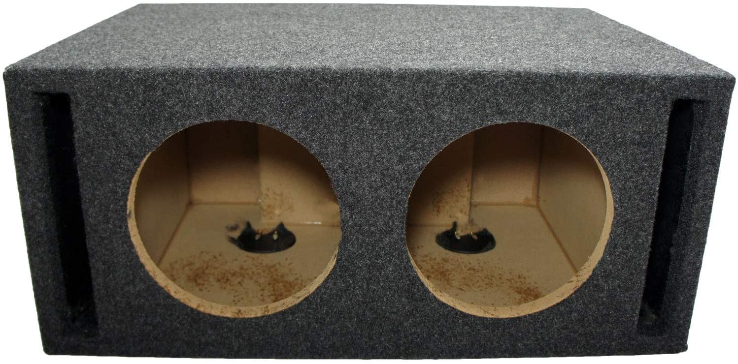 Subwoofer box design - American Sound Connection Dual 8 Inch SPL Bass Subwoofer Labyrinth Vent Sub Box