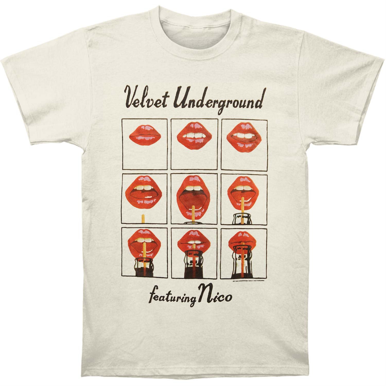 band t shirts - Velvet Underground - Featuring Nico Soft T-Shirt Vintage White