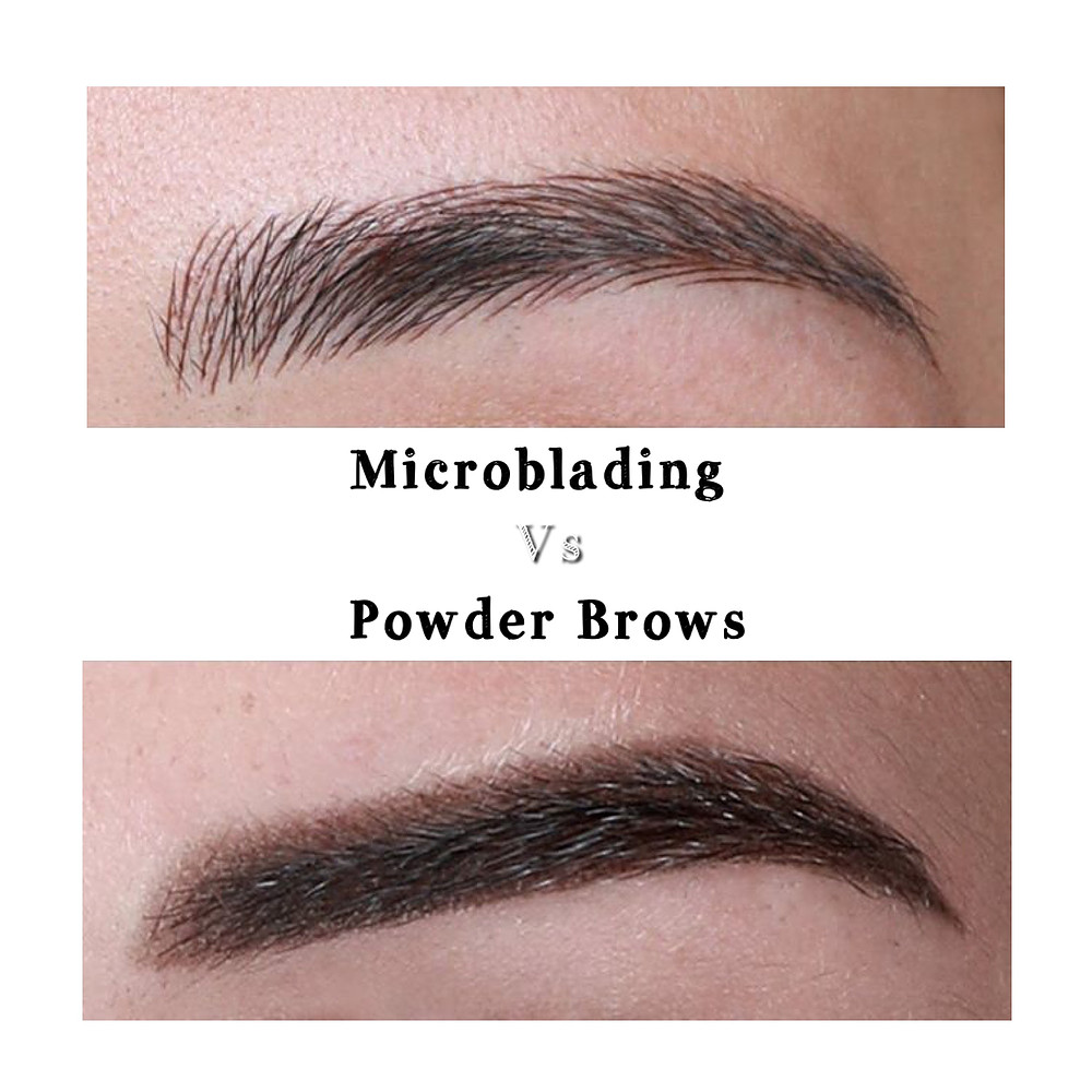 Difference Between Powder Brows And Microblading