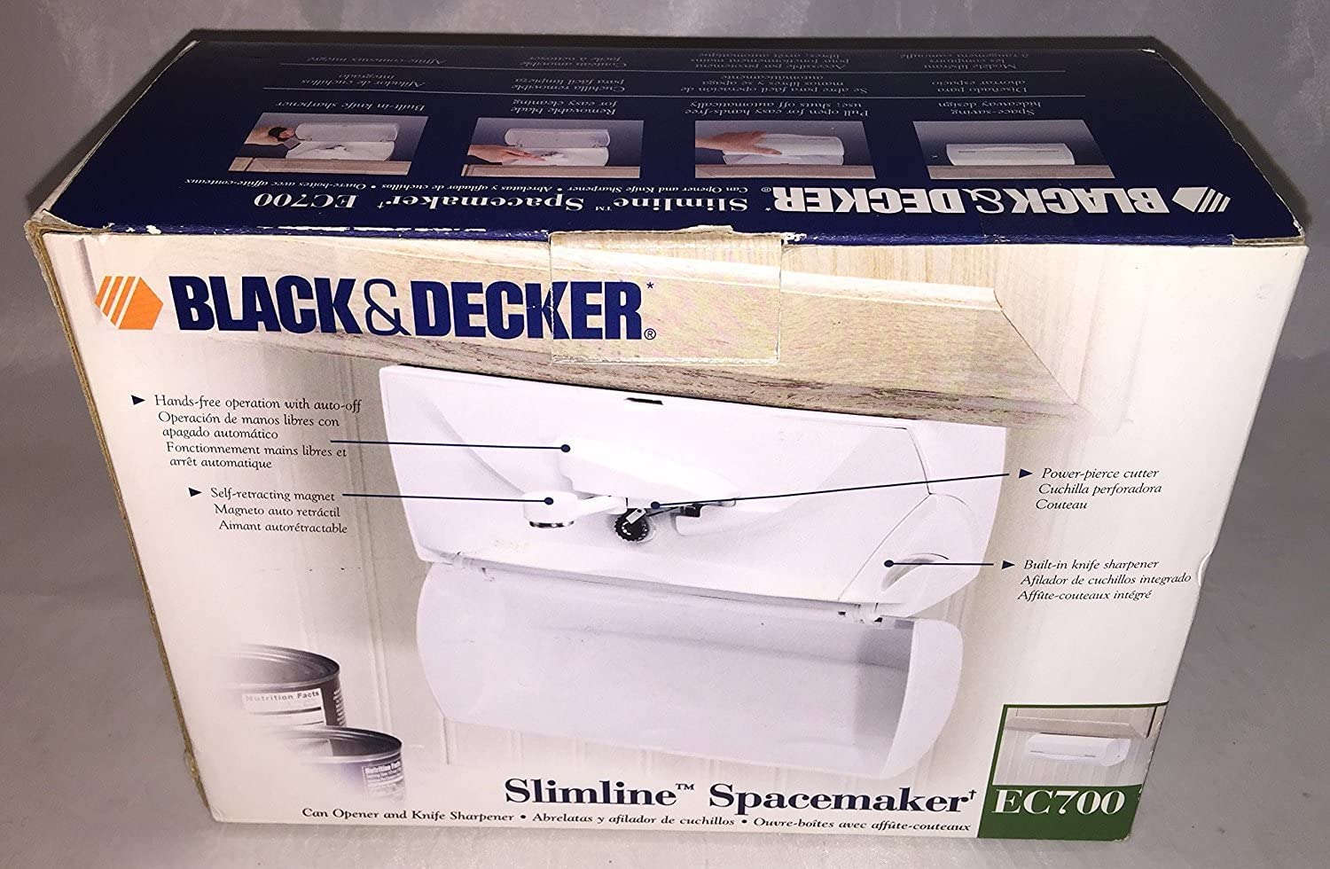 under cabinet can opener - Black & Decker EC700