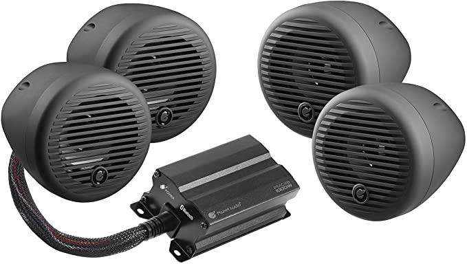 Motorcycle Speakers - Planet Audio PMC4B Bluetooth Speaker