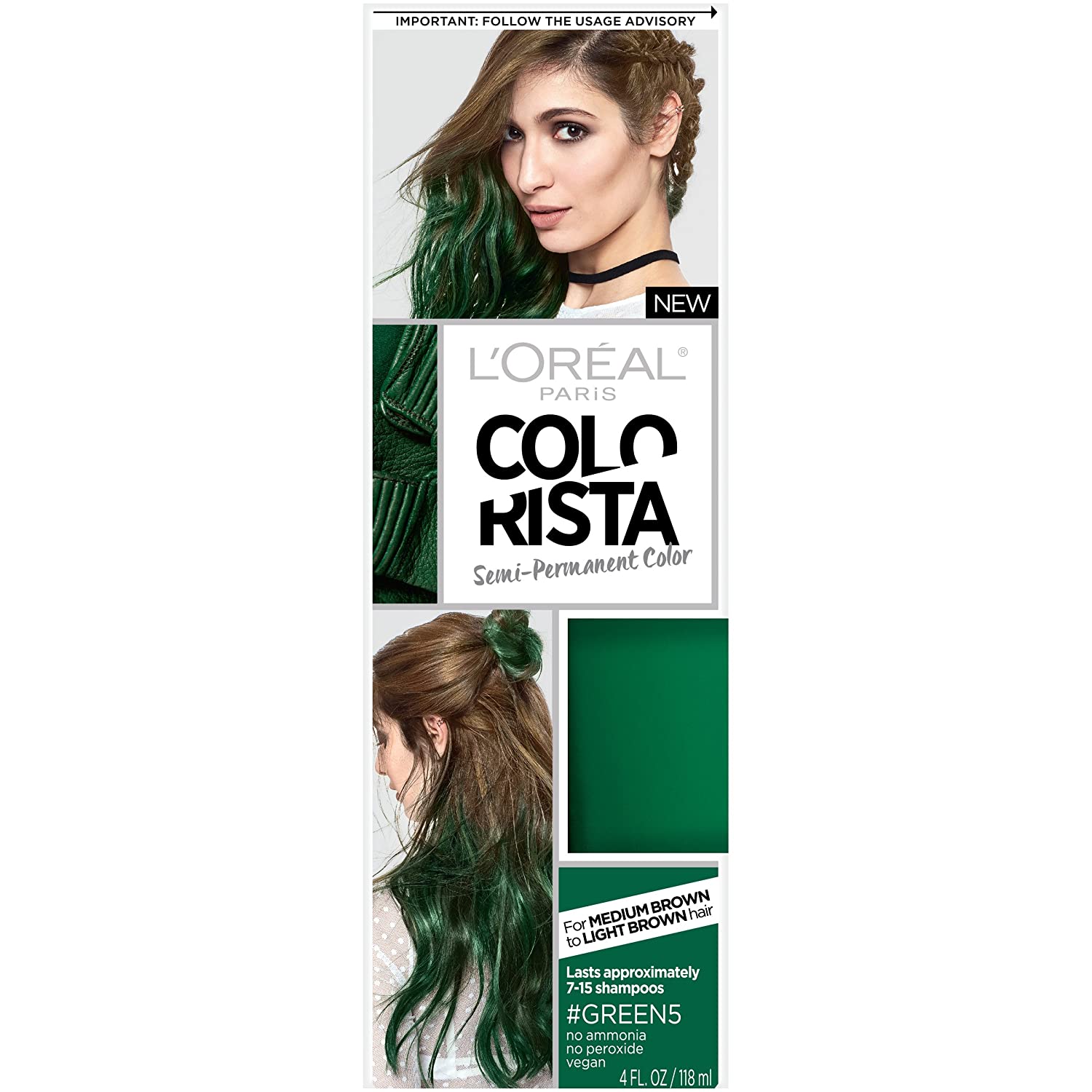 L'Oreal Paris Colorista Semi-Permanent for Brunette 